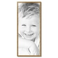 thumbnail image 2 of ArtToFrames 17" x 40" Gold Square with Beads Picture Frame, 17x40 inch Gold Wood Poster Frame (WOM-5020), 2 of 7