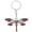 Red, variant on MasteelfCA Dragonfly Key Chain Animal Keychain Crerative Backpack Charm Car Key Chain for Women