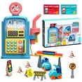 thumbnail image 1 of Ensemble de Jeu de Station-Service Éducatif Musical Jouet de Circulation Jouet de Simulation pour Enfants, 1 of 10