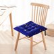 thumbnail image 5 of Cojín De Silla Cepillado 1 cojín de silla de algodón azul marino con estampado de estrellas y espuma viscoelástica para oficina, comedor y suelo. Rkxzt, 5 of 9