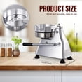 thumbnail image 3 of Commercial-Grade Hamburger Press Patty Maker – Heavy Duty Stainless Steel Burger Forming Machine for Restaurants & Food Trucks (3.9in), 3 of 9