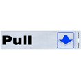 thumbnail image 1 of Hillman 839828 Pull Self-Adhesive Sign (2" x 8"), 1 of 1