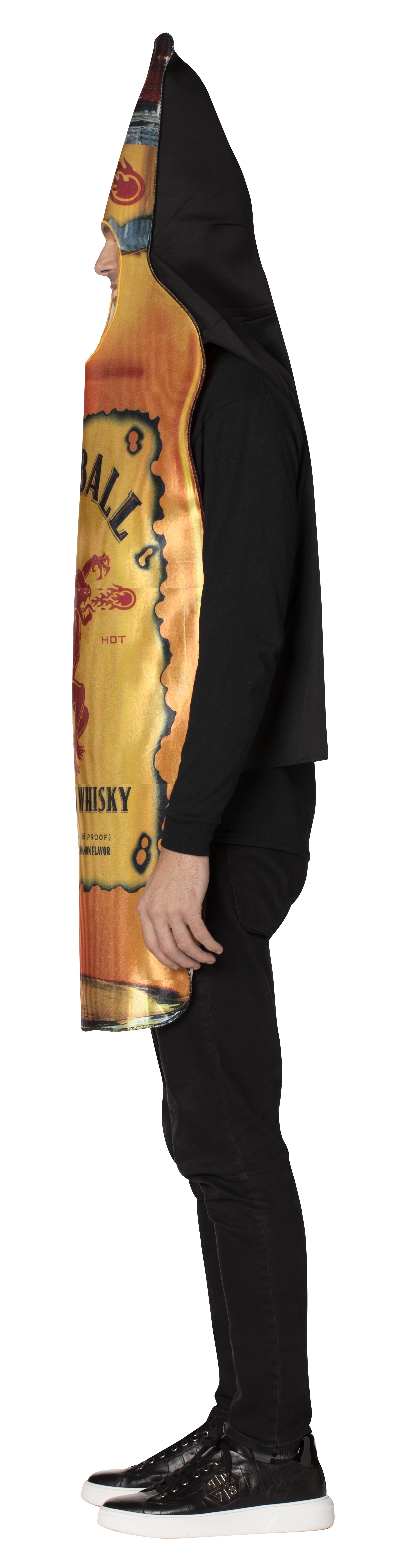 Imposta Costumes Fireball Whiskey Halloween Costume Tunic, Size Small to Extra Large