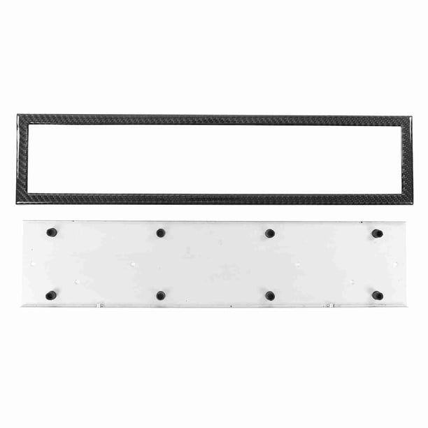Soporte Para Etiquetas De Matrícula, Marco Para Matrícula, Estándar De La UE, Fácil Instalación, Impermeable, Universal, Fibra De Carbono Real Para Coche