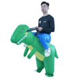 thumbnail image 1 of Disfraz inflable de dinosaurio para montar en Halloween, accesorios de actuación, juguete para padres e hijos, disfraz de muñeco inflable de dinosaurio, ropa inflable, 1 of 6