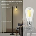 thumbnail image 3 of Rottogoon 67" Industrial LED Floor Lamp for Living Room Modern Standing Lamp Tall Pole Light Black, 3 of 9