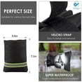 thumbnail image 2 of Deago Outdoor Faucet Cover for Winter Freeze Protection, Antifreeze Hose Bib Insulation Socks with Reflective Strips, 5.5" W x 7.1" H, Black, 2 of 8