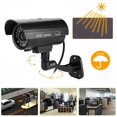 Flash LED Dummy Camera 36 Months Work Fake Security Monitor CCTV Anti