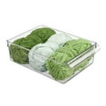 thumbnail image 6 of iDesign Fridge Storage Bin with Handle - Fridge Tray for Snacks, Meats, and Cheeses, 6 of 11