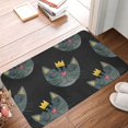 thumbnail image 5 of Daiia Faces Of The Cat Front Door Mat, Heavy Duty Durable Welcome Mat for Outdoor Indoor, Dirt Trapper Waterproof Super Absorbent Door Mat, 16" x 24", 5 of 9