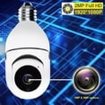 thumbnail image 2 of Mini cámara de seguridad con bombilla Wifi de alta definición de 1080P, vigilancia para interiores y hogares inteligentes, 2 of 5