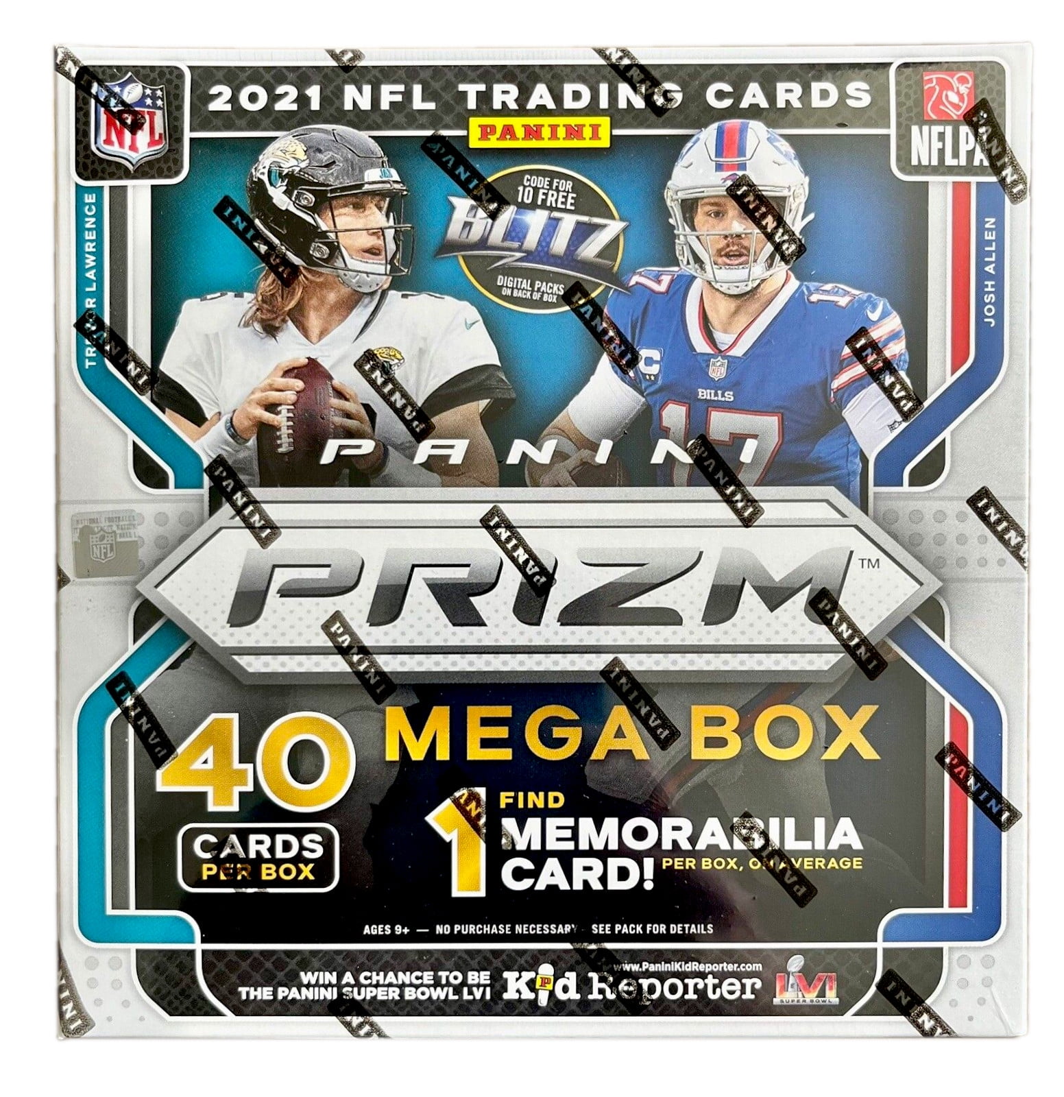 2021 Panini Prizm Football Mega Box