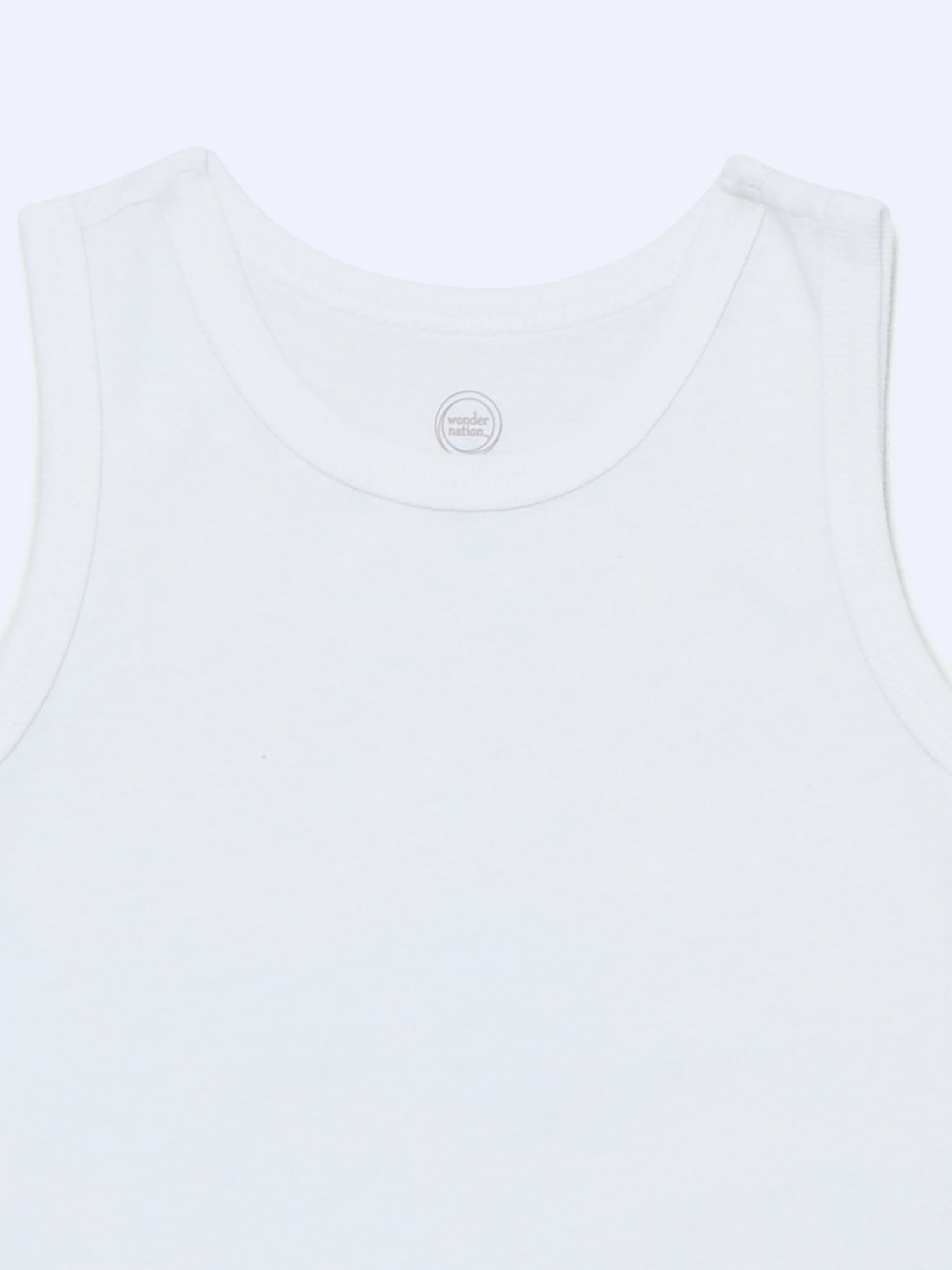 Wonder Nation Baby and Toddler Boys Tank Top, 3-Pack, Sizes 18M-5T