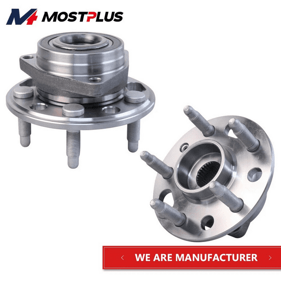 MOSTPLUS 2PCS Wheel Bearing Hubs for Chevy Malibu GMC Terrain Buick Regal Cadillac XTS
