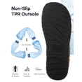 thumbnail image 3 of LongBay Men's Memory Foam Slippers Comfy Non Slip Indoor Outdoor House Shoes, 3 of 7