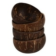 thumbnail image 1 of 4 Uds. Cuenco de cáscara de coco, cuenco para servir comida, cuenco pequeño de cocos, cuenco creativo para almacenamiento de aperitivos, pequeño, 1 of 4