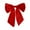 Vermilion-29cm_21#112456, variant on 17cm Giant Bow Decor Christmas Tree Topper Vintage Xmas Bows for Wreaths, Gifts and Holiday Home Décor Indoor Outdoor Xmas Decorations
