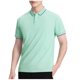 thumbnail image 2 of pstuiky camisetas para hombre, Camisa informal de manga corta con botones y cuello vuelto para hombre, de color liso camisas casuales para hombre xxl, 2 of 5