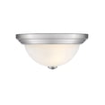 thumbnail image 3 of Millennium Lighting Metal Flushmount Ceiling Light in Brushed Nickel- Silver, 3 of 4