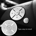 thumbnail image 3 of Car Interior Steering Wheel Button Switch Trim Cover Sticker for C E S Class W204 W212 W221 X204 C2, 3 of 5
