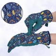 thumbnail image 3 of HOMEIORA Womens Gardening Weeding Working Gloves, Leather Garden Glove for Women Thorn Proof No Stab for Digging, Planting, Pruning, M, 1 Pair, 3 of 7