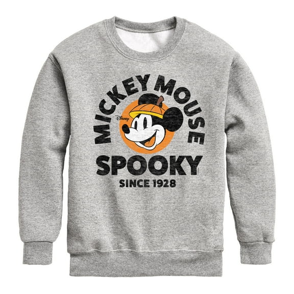 Mickey & Friends - Spooky Since 1928 - Toddler And Youth Crewneck Fleece Sweatshirt