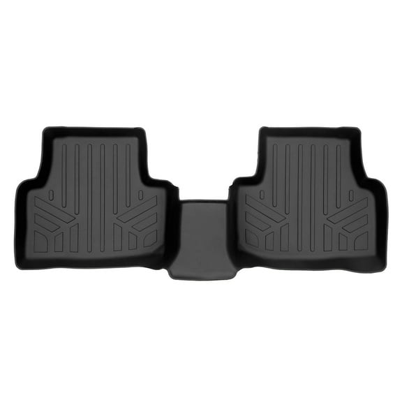 SMARTLINER All Weather Custom Fit 2 Row Floor Mat Liner Set Compatible With 2022-2023 Volkswagen Taos