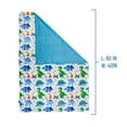 thumbnail image 4 of Wildkin Kids Plush Velour Throw Blanket for Girls and Boys (Dinosaur Land Blue), 4 of 6