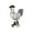 White, variant on HomeKingdee Rooster Garden Statue Outdoor,Indoor Resin Home Decor Figurines Decorations,Farm Animals Statue Yard Decorative Ornaments Outside,for Balcony,Patio,Lawn