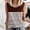 Brown, variant on Ayolanni Striped Women Shirts 5 T-Shirts Sleeveless Pink Tank Tops Women's Blouse for Teens 3X