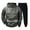 #1 half zipper_Dark Gray, variant on Men's Tactical Quarter-Zip Sweatsuit Set Cargo Hoodie & Joggers Quick-Dry Tech Utility Pockets Weather-Resistant Training Essential Military-Grade Urban Exploration Wear