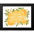 thumbnail image 2 of House Fenway 18x15 Black Modern Framed Museum Art Print Titled - Take Me Where Summer Never Ends, 2 of 5