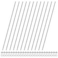 thumbnail image 1 of Uxcell 12-Pack Fully Threaded Rod, M4x250mm 304 Stainless Steel Right Hand Thread Bar Studs with Hex Nuts and Washers, 1 of 7