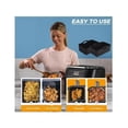 thumbnail image 3 of 2 Pack Air Fryer Mold Accessory for Ninja Foodi AF400EU AF300EU 9.5L, Silicone Airfryer Pot, 3 of 4