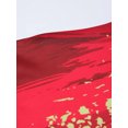 thumbnail image 3 of ranrann Kids Boys Soccer Sport Outfits Stylish Print Short Sleeve Round Neck T-shirt and Drawstring Red Type B XXS, 3 of 5