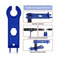 thumbnail image 3 of Solar Crimpzange Tool Set For 2.5/4/6mm Solar Pv Cable, 5 Pairs Of Solar Cable Plugs, 9 Pairs Of S, 3 of 5