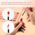 thumbnail image 4 of Paquete de 100 pinceles labiales desechables BRI azules, 4 of 5