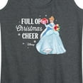 thumbnail image 3 of Disney - Full Of Christmas Cheer Cinderella - Women's Racerback Tank Top, 3 of 5