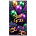 thumbnail image 5 of Mardi Gras Celebration Backdrop Mask Balloons Party Decorations Event Banners Festive Background Carnival Photography Props, 5 of 8