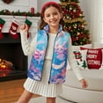 thumbnail image 2 of Pzuqiu Axolotl Kid Outerwear Vest Toddler Girl Clothes Practical Fall Outerwear Versatile Vest Zip Up Sleeveless for Girl 7-8 Comfortable Wind Proof for Teens Girls Boys Kids, 2 of 7