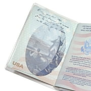 Clear Passport Cover Plastic Passport Protector Vinyl ID Card Protector Case Holder Travel Pack of 6
