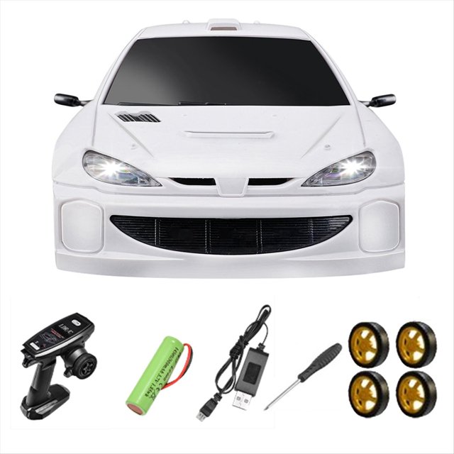 Para Coche RC LDRC LD2802 1/28 4WD RC Drift Car, Coche de Control Remoto Proporcional, Mini Coche Eléctrico RC de 2,4 GHz, Juguete para Niños.