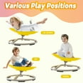 thumbnail image 5 of Robud Kids Sensory Swivel Chair, Autism Kids Swivel Chair with Non-Slip Design, Training Body Coordination, Oval Shape Wobble Chair, No Assembly (Yellow), 5 of 6