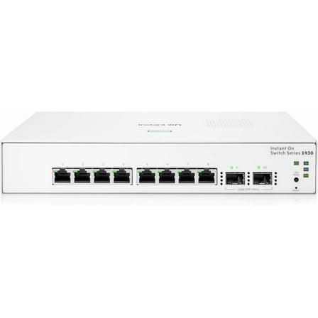 HPE Networking Instant On Switch 8p Gigabit 2p SFP 1930 (JL680A#ABA)