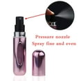 thumbnail image 3 of Refillable Perfume Atomizer Bottle, 4 Pack Portable Mini Cosmetic Pump Dispensers, 5ml Travel Perfume Spray, 3 of 6