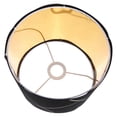 thumbnail image 2 of Replacement Light Shade Fabric Black Cylinder E27 Socket Dustproof For Desk Wall Bedside Lamps 1Set, 2 of 2