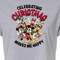 thumbnail image 3 of Disney - Celebrating Christmas - Juniors Cropped Cotton Blend T-Shirt, 3 of 5