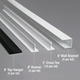 thumbnail image 2 of CeilingMAX 100 sq. ft. Argent Silver Surface Mount Grid Kit, 2 of 8