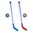 thumbnail image 2 of Juego de palos y pelotas de hockey, juego de hockey de piso, mini palos de hockey ligeros, juego 84 cm, 2 of 9