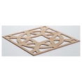 thumbnail image 4 of Ekena Millwork 23 3/8"W x 23 3/8"H x 1/4"T Large Brownsville Decorative Fretwork Wood Wall Panels, Red Oak, 4 of 18